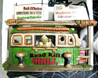 Enesco Roadkill Grill Electric Light with Box