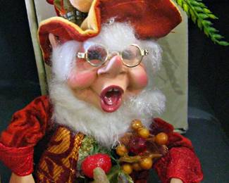Mark Roberts Partridge in a Pear Tree Christmas Elf  W/Box
