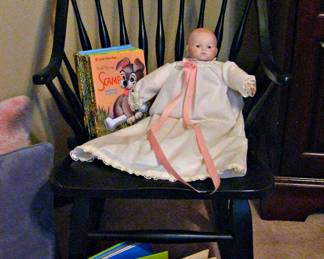 Vintage Doll - Children's Vintage Golden Books 