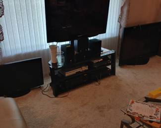 3 Panasonic Hi-Def Plasma TVs