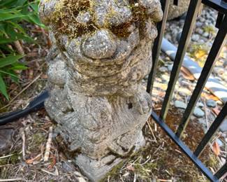 Concrete Foo Dog Statue