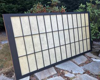 Black Frame Room Divider