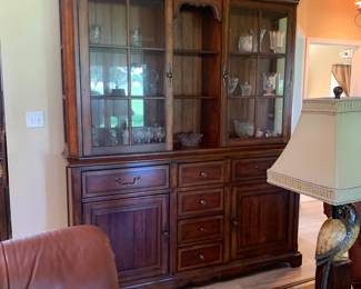 Gorgeous large China cabinet