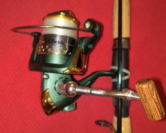 LL Bean spinning rod and reel combo - new