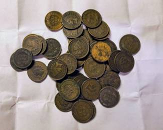 Indian Head cent collection