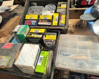 Assorted screws and bolts