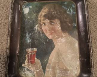 1924 Coca-Cola tray