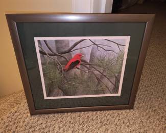 Signed and numbered print 