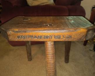 "Joseph and Henry Wilson" stamped 