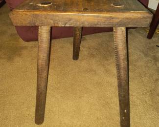 Very unusual milking stool 