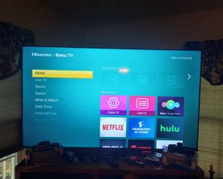 Hisense flat screen TV