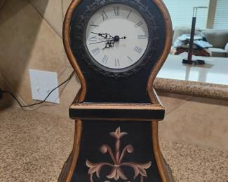 Antique Style Wooden Clock