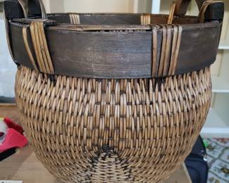 Chinese Woven Willow Basket