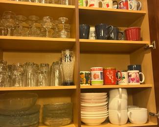 GLASSES, MUGS