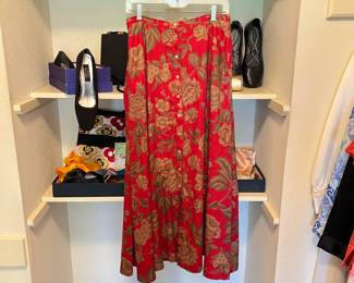 Ralph Lauren linen skirt