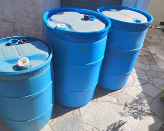 EM102Water Storage Barrels