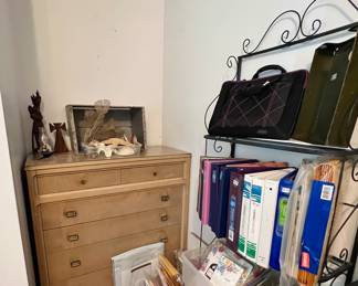 Dresser, office items