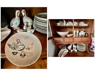 Vintage Red Wing Bob White pottery