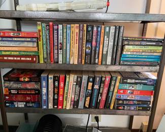 Sci-fi book collection.
