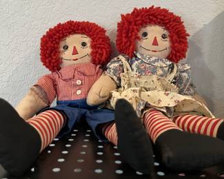 Collectible Raggedy Ann and Andy - excellent condition!