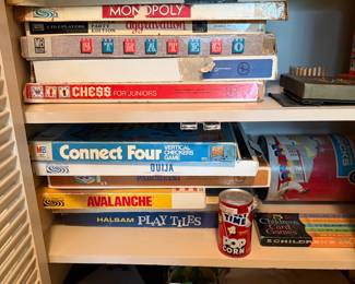 Vintage Children's books, games