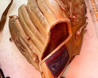 vintage ball glove