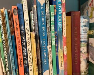 Vintage Children's books, games