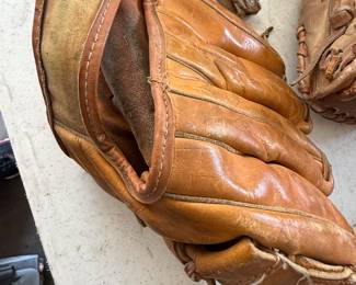vintage ball glove