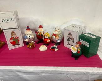 Dept 56 Noel Christmas Ornament Collection (Boxed) and Other ornaments