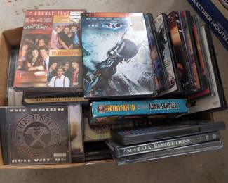 DVDs and Music CDs