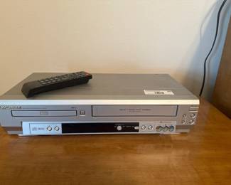 Sylvania VHS/DVD Player Combo with Remote