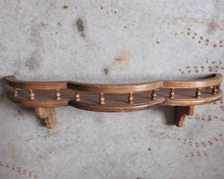 Decorative Wooden Wall Shelf