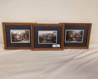 Lot of Thomas Kinkade Framed Art