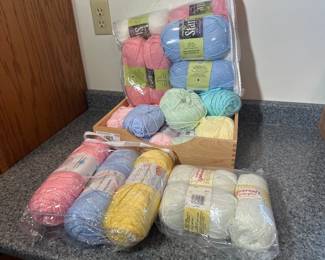 Yarn Lot – Baby & Pastel Colors (Full & Partial Skeins)