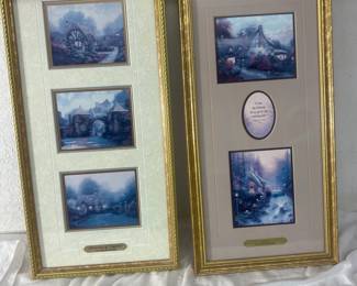 Thomas Kinkade Framed Prints – “Memories of England” & “Peace”