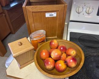 Wood Planter Box, Wood Bowl, Misc