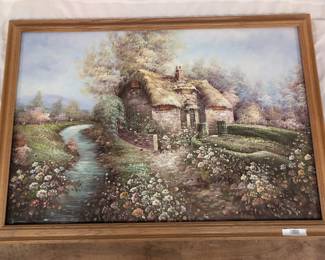 Paul Stafford Cottage Painting