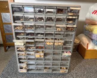 Multi-Drawer Organizer w/Mini Art Pieces