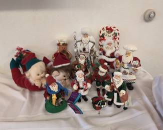 Santa Claus Figurine Collection (Clothtique & More)