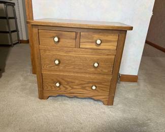 Solid Oak Night Stand