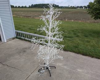 Pre-Lit White LED Twig Tree