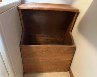 Large Vintage Feed/Firewood Box