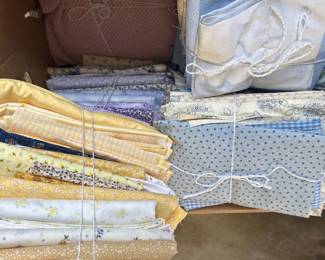 Blue & Yellow Quilting Fabric Bundles