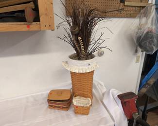 3 Longaberger baskets