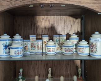 Lot of Lenox Bakers Dozen Canister Set