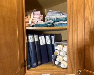 Fabrics, Supplies, Binders