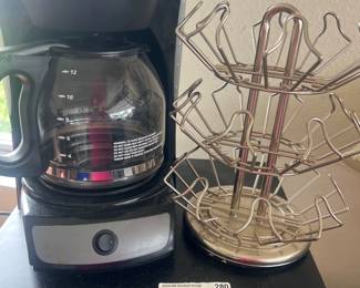 Coffee pot/ pod stands
