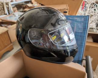 HJC CL-17 Black 3X Motorcycle Helmet