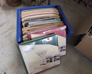 Assortment of Craft Books and Patterns