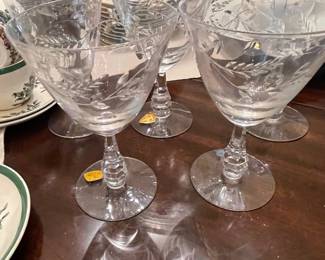 Tiffin stemware
